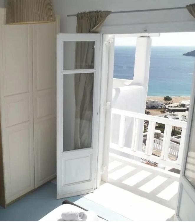 Villa Viktoria In Elia Beach, Mykonos Mykonos Town Bagian luar foto